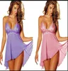 Babydoll femme sexy lingerie en dentelle slin