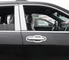جودة عالية ABS الكروم 8PCS باب السيارة مقبض غطاء الزخرفية + 8PCS مقبض الباب السلطانية أو جيب جراند شيروكي 2011-2017
