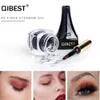 10st / mycket Qibest 3D Eyebrow Fiber Gel Falsk ögonbryn Förlängning Eyes Makeup Natural Eye Brow Tint Enhancer Cream Vattentäta pannor