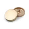 Sewing Notions 100pcs 10mm 11.5mm 15mm 18mm 20mm 28mm Gold Button For Down Jacket Suits Shirt Sewing Accessories Buttons