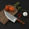 Cuchillo de carnicero LNIFE chino forjado de acero inoxidable profesional de 8 pulgadas, cuchillo de carnicero para picar, cuchillos de Chef de cocina 252N