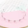 Gold Silver Star Headband Hair Jewelry Accessories Beach Summer Thin Chain Simple Women Girl Hairband Head Band