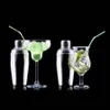 Kit de barman Kit de shaker à cocktail Kit de barman Shakers Ensemble d'outils de bar en acier inoxydable de 12 pièces avec support en bambou élégant C19042747