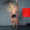 Tensão muscular Indoor Bar Com faixas da resistência do tubo de borracha instrutor Corpo Workout Fitness Equipment Início Yoga Gym Tração da corda vara