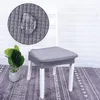 Universele witte stoelhoezen eetkamer ontlasting deksel waterdichte elastische spandex barkrukkaten backless silla comedor 7a3332