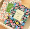 New Arrival Cute PU Leather Floral Flower Schedule Book Diary Weekly Planner Notebook School Office Supplies Kawaii Stationery AL02