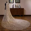 glitter cathedral veil