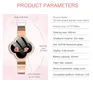 Presión pulsera inteligente S6 rastreador de ejercicios de ritmo cardíaco Sangre de llamadas Mensaje recordatorio Mujeres inteligente reloj pulsera de IOS para Android