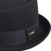 Sedancasesa 2019 Erkekler Fedora Moda% 100 Saf Avustralya Erkekler Şapka LY191228 ler Keçe Klasik Kilisesi Yün Domuz Pie beraber