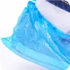 Couvre-chaussures jetables imperméables en plastique couvre-chaussures de jour de pluie protecteur de sol bleu couvre-chaussures de nettoyage pour la maison 1000 pièces T2I51068-1