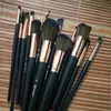 2022 NEW Brand Makeup Brush Signature Rose Gold 13pcs/set Brush Set For Face Eye Lip Powder Foundation Eyeshadow Cosmetics with holder