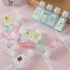 30 ML Lege Hand Sanitizer Pet Plastic Fles met Flip Cap Trapezoïde Vorm Fles voor Make-up Remover Disinfectant Vloeistof