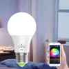 7 W / 12W Inteligentny żarówka LED żarówka Smartphone Control Dimmable RGB WiFi Żarówka współpracuje z Google Home Alexa Voice Control