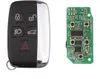 Hochwertige auto autoschlüssel für landrover remote discovery fernschlüssel 4 + 1 tasten 433 mhz (ohne logo)