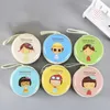 Tin Can Round Coin Purse Waterproof Zippered Headphones Case Small Pouch Box Storage Bag Mini Wallet Adult Kids Birthday Novelty Gift