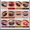 DHL FREESHIPPING Date Handaiyan Single Mashed Eyeshadow Powder durable imperméable à l'eau haute cosmétiques nacrés 12 couleurs en stock