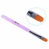 Tamax Na023 7PC / Lot Nail Art Brush Pennor Nagelborstar DIY UV Gel Nail Polish Målning Ritning Borstar Set Manicure Tools Kit