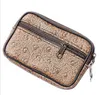 12pcs Coin Purses Men PU Retro Coin Pouch Zipper Min Short Wallet 4colors