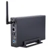 Bluendless BS-U35WF 300Mbps USB 3.0 Wi-Fi Streaming Server 3.5 Wifi HDD العلبة NAS