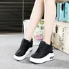 -2019 Spring Women Onkle Boots High Shoes Female 11 سم متزايدة أحذية Woman Woman Fashion Sneakers2860