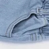 Summer Baby Girl Ubrania dla dzieci Różowe dżinsy dżinsowe dżinsowe spodnie na głowę 3 komplek