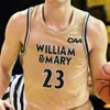 커스텀 2020 William Mary Tribe Basketball Jersey NCAA College Nathan Knight Andy van Vliet Luke Loewe Bryce Barnes Barnes Thornton Scott