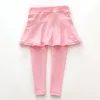 Toddler tjej ull culotte gör byxor barn barn svart rosa legging byxor byxa kjol baby kläder