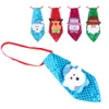 Décorations de Noël LED Flash Tie Party Accessoire Garçons Lumières Cravate Pour Enfants Costume1