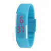 Mode Sport Led Watch Män Candy Color Silicone Rubber Touch Screen Digital Watch Lady Armband Watch DC483