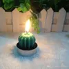 Creative Cactus Shape Candle Scented Christmas Decorations Feestartikelen succulente planten Vlamloze kaarsen potplant 1 3YH