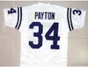 Chen37 Custom Mannen Jeugd vrouwen Vintage #34 WALTER PAYTON JACKSON STATE College Football Jersey maat s-5XL of aangepaste naam of nummer jersey