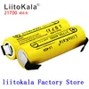 LiitoKala Lii-40A 21700 4000mAh Li-Ni Batería 3.7V 40A para Mod / Kit de alta descarga 3.7V 15A potencia + DIY Nicke
