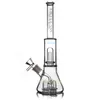 Bong Heady Beaker Glass Pipe Bongs 4 Filtres UFO Perc Heady Water Pipes Dab Rig Quartz Banger narguilés en cire