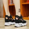 Hot Sale-New Women High Platform Summer Sneakers Increasing Shoes 10 CM Thick Sole Shoes