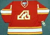 Atlanta Flames JIM CRAIG PAT QUINN JEAN PRONOVOST TOM LYSIAK GUY CHOUINARD ILYA KOVALCHUK WILLI PLETT ERIC VAIL Hockey Jerseys S-5XL