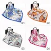 Designer häst halsdukar 90 cm imitation silkes halsduk mode tryck mönster fläck fyrkantiga wrap kvinnor handduk 40 färger