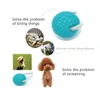 New Pet Molar Bite Toy Multifunction Dog Biting Toys Rubber Chew Ball Cleaning Teeth Safe Elasticity Soft Dental Care Suction Cup