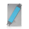 TFY Elastic Hand Strap Non-Slip Holder Tablet Stand for iPad / Samsung Galaxy Tab & Note - Blue