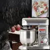 Lewiao 10L rostfritt stål Bowl Electric Stand Food Mixer Cream Blend