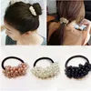 اكسسوارات الشعر العصابات النساء مطرز Hairbands بنات Scrunchies اللؤلؤ خمر مطاطا العصابة الشعر خمر حبل مطاط