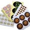 Aangepaste labels Stickers voor Jars Essential Oil Alle producten Prijs Tag Barcode Instructie Stickers Kaarten Printing Aanpassen