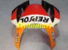 Injektionsgjutningssats för Honda CBR900RR 954 02 03 CBR 900RR 2002 2003 ABS Röd orange Svart Fairings Set + Presenter HE02