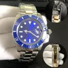 U1 Automatisk mekanisk keramisk klocka Mensur Watch Gliding Clasp All rostfritt stål 40mm Sapphire Swimming Super Bright Luminous Watch