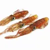 Esca per calamari in gomma morbida super attraente 3 misure 9,5 cm / 4,3 g 12 cm / 8,4 g 15 cm / 14 g Esca per polpo da nuoto oscillante realistica