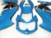 Dostosuj Chiński Zestaw For Kawasaki Ninja 650R ER-6F 2006 2007 2008 Blue Black Fairings Zestawy do ciała 06 07 08 ER6F