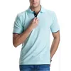 Casual Marque Vêtements Polo Homme Solide En Gros Polo Casual Hommes T-shirt Tops Coton Slim Fit Revers Tendance