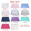 Newborn Embroider Cotton Blanket 36*46 inch Lightweight Quilt baby Blanket Carpets Flower Portable Easy Clean home outdoor mat HHE4106