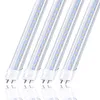 18W 4FT LED Lights 4 FT T8 22W LEDs Tubes Light SMD 2835 28W Double Row Tubes G13 Fluorescent Lamp