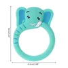 Wholesale bebê silicone teether chupeta desenhos animados dentição de enfermagem silicone BPA grátis colar brinquedos fofo animal teether