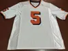 Mit Custom Men Youth Women Vintage SYRACUSE ORANGE MEN DONOVAN MCNABB #5 Fußballtrikot Größe S-4XL oder benutzerdefiniertes Trikot mit beliebigem Namen oder Nummer